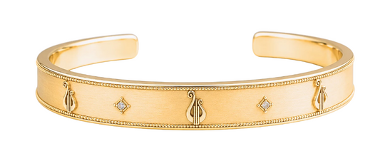Love Your Lyre Cuff