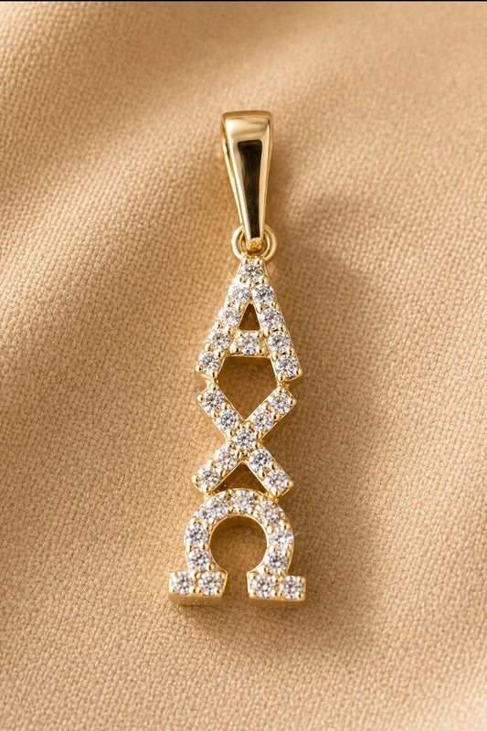 Alpha Chi Omega - Diamond Lavaliere