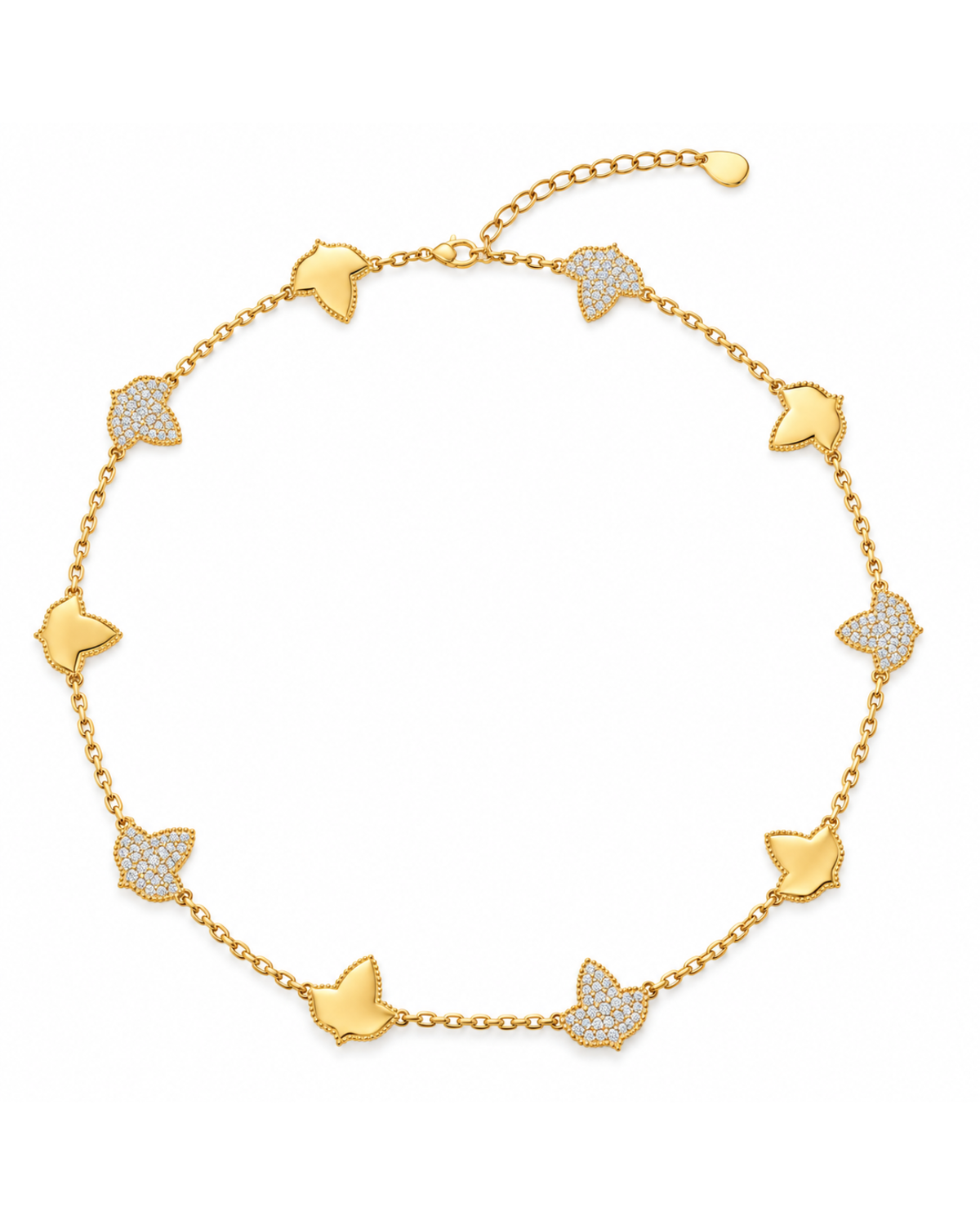 The Ivy Garland Necklace - AΦ