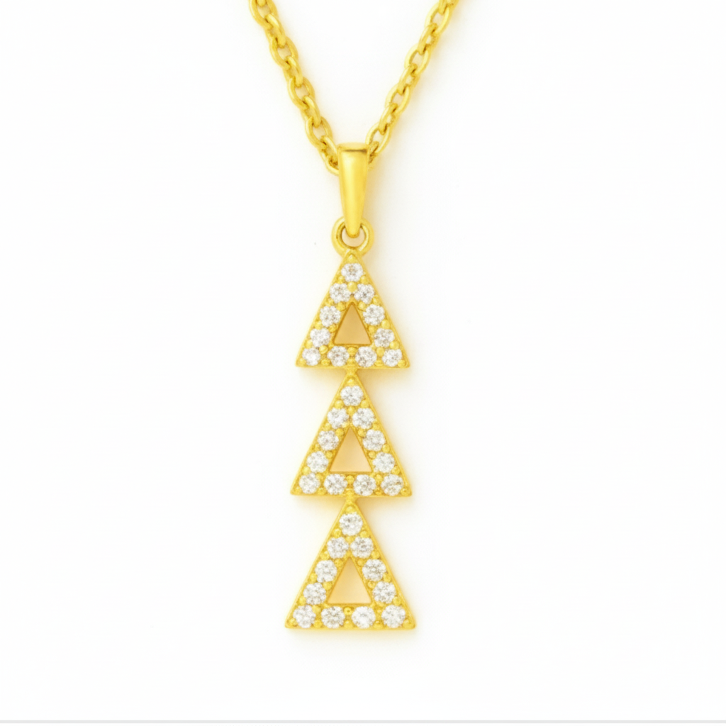 Diamond Lavolier - Tri Delta