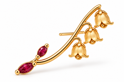 Lily of the Valley Ear Climbers - AΦ