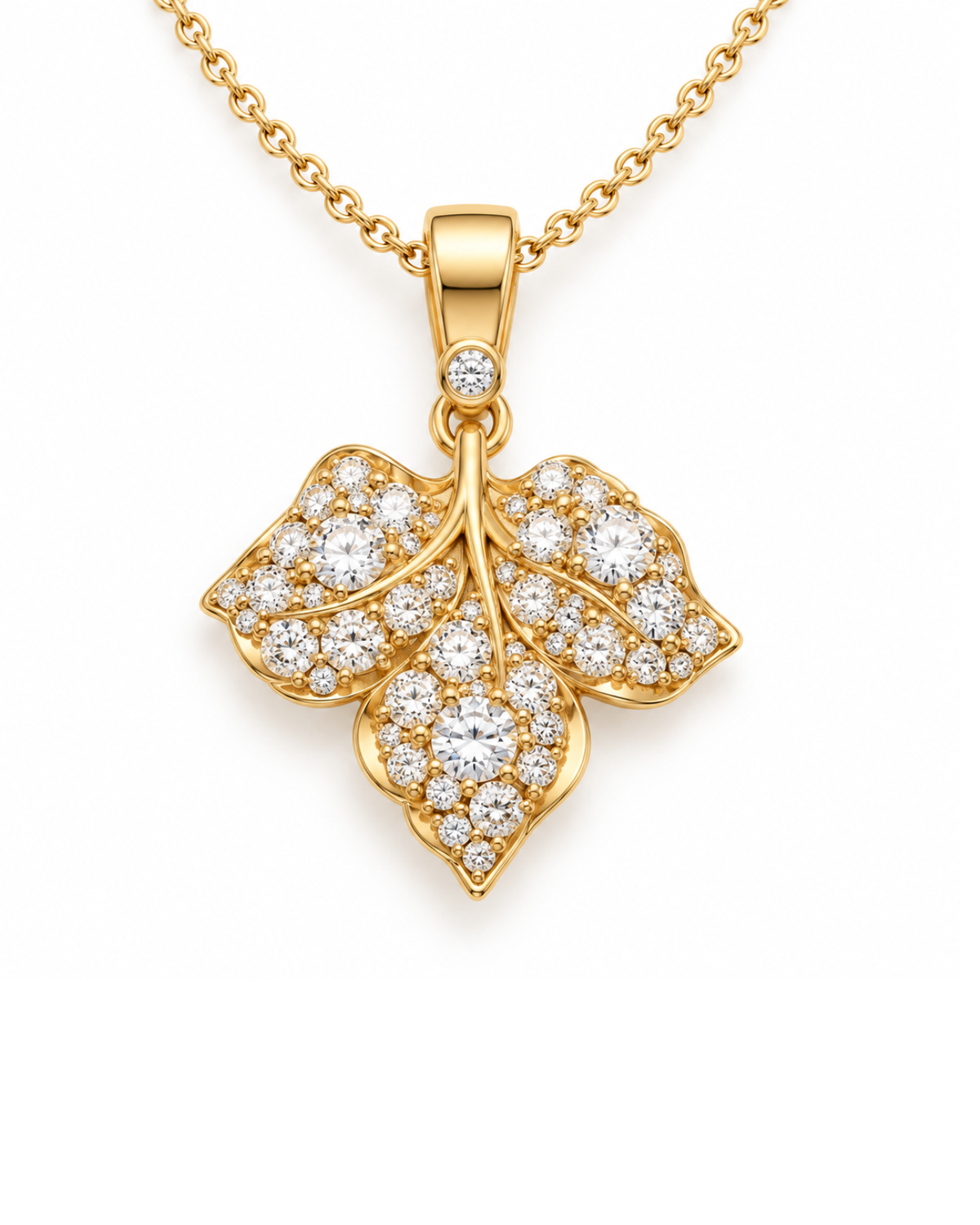 Forever Ivy Pendant - AΦ