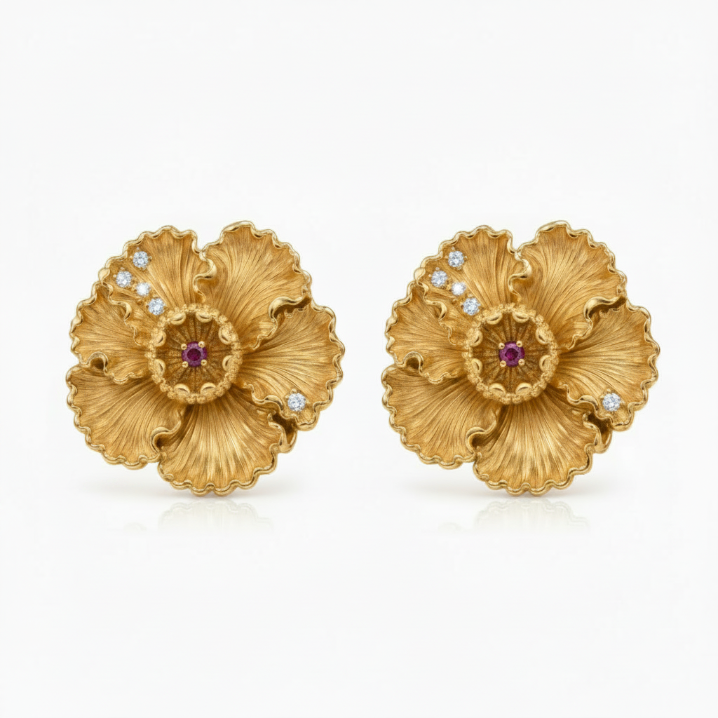 Carnation Studs