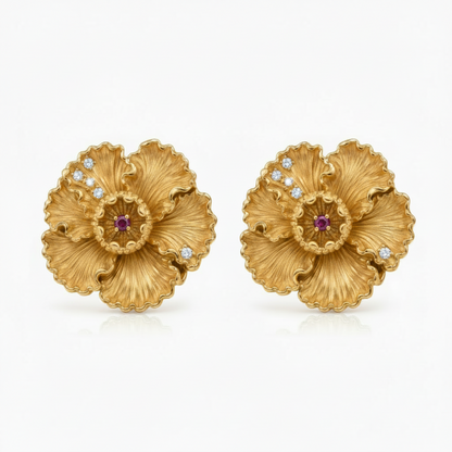 Carnation Studs