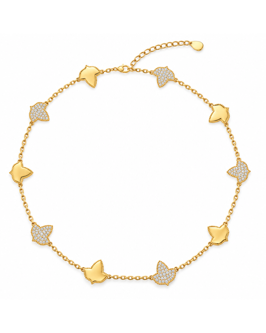 The Ivy Garland Necklace - AΦ