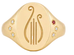 Alpha Chi Signet Ring