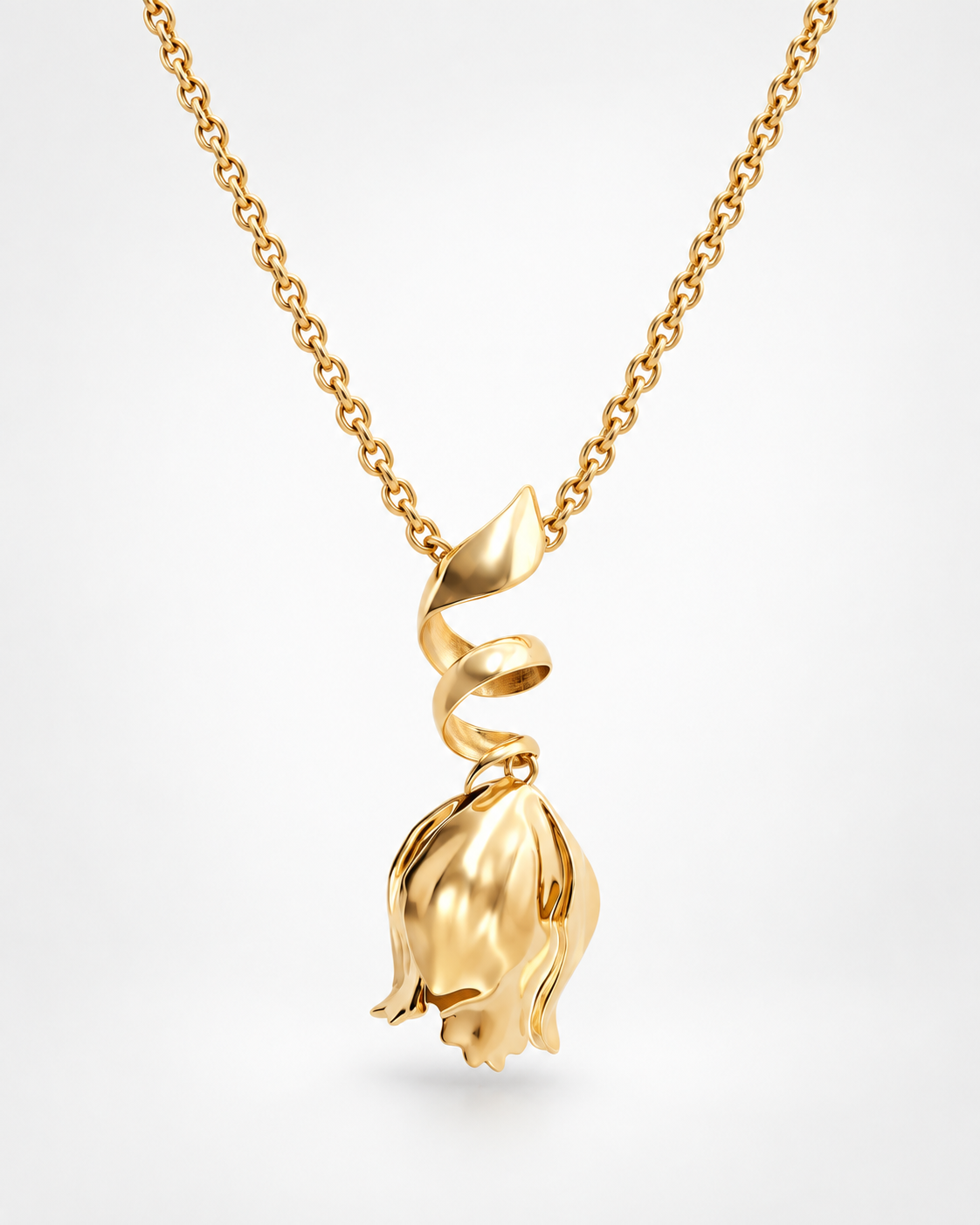 Lily of the Valley Pendant Necklace - AΦ